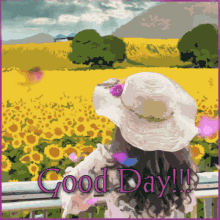 Good Morning Good Day GIF - GoodMorning GoodDay Butterflies GIFs