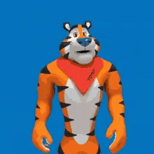 Tony The Tiger Shrug GIF