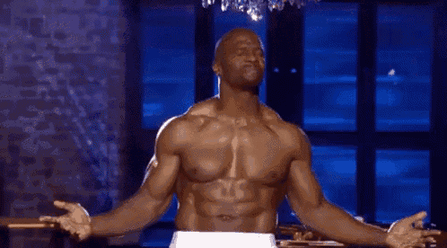 Image result for terry crews flexing muscle gif