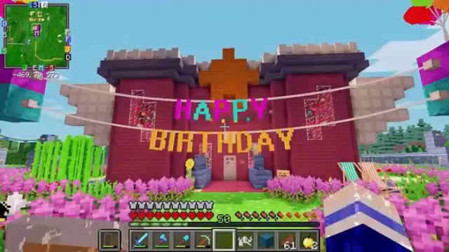 Minecraft Birthday Gifs Tenor