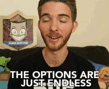 The Options Are Just Endless Endless Options GIF - TheOptionsAreJustEndless EndlessOptions InfiniteOptions GIFs