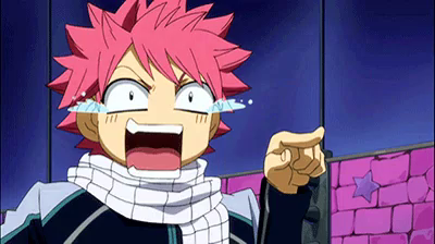 Fairy Tail Natsu Dragneel Gif Fairytail Natsudragneel Laugh Discover Share Gifs