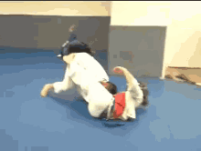 judo leg sweep gif
