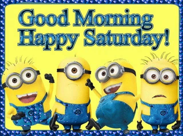 Good Morning Happy Saturday GIF - GoodMorning HappySaturday Cute - Discover   Share GIFs