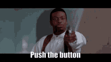 dont push the red button gif