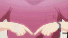 Featured image of post Anime Heart Hand Gif