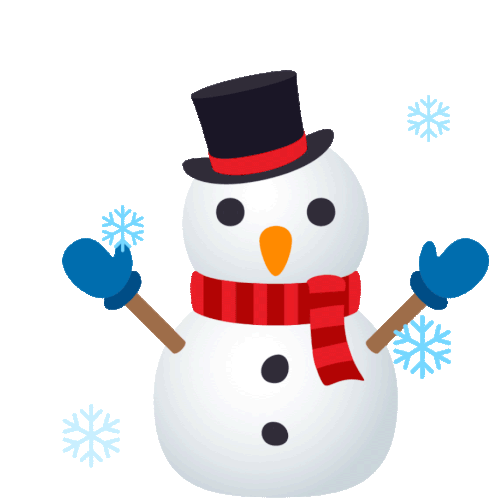 Snowman Joypixels GIF - Snowman Joypixels Winter - Discover & Share GIFs