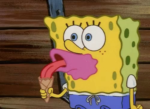 Meme Transparent Spongebob Licking Png