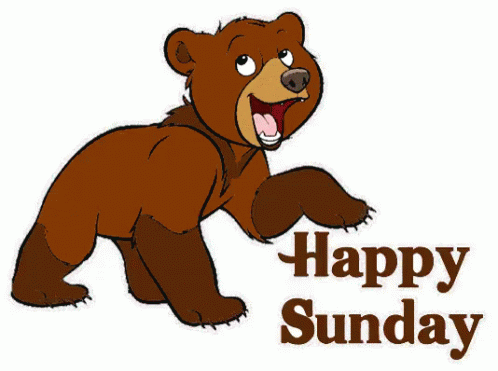 Happy Sunday GIF - Sunday Happysunday Cutebear - Discover & Share GIFs
