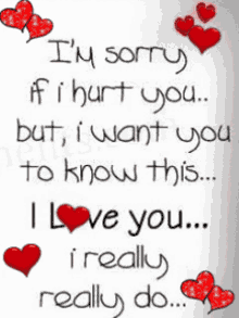 I Love U And Im Sorry Gifs Tenor