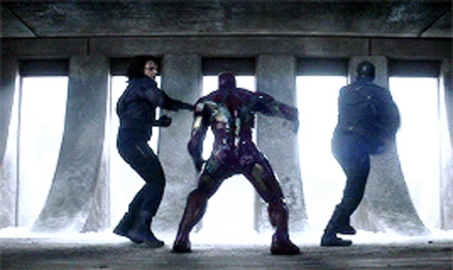 Iron Man Vs Captain America Civil War Gifs Tenor