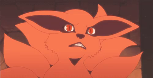 naruto baby kurama