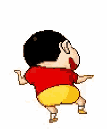 Shinchan Dancing GIF - Shinchan Dancing Butt - Discover & Share GIFs