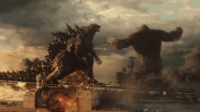 Godzilla Vs Kingkong Gifs Tenor