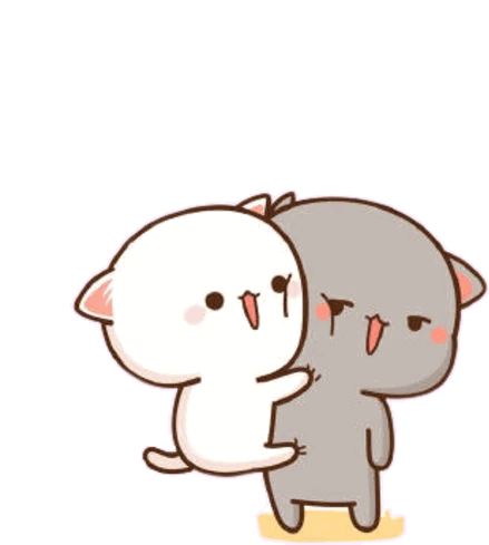 Peachcat Peachcat And Goma GIF - Peachcat PeachcatAndGoma Hug ...