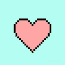 Heart Pixel Art Gif