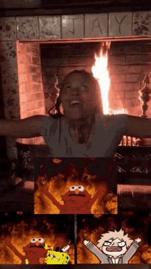 Featured image of post Giphy Spongebob Brain On Fire Gif / With tenor maker of gif keyboard add popular spongebob brain on fire animated gifs to your conversations.