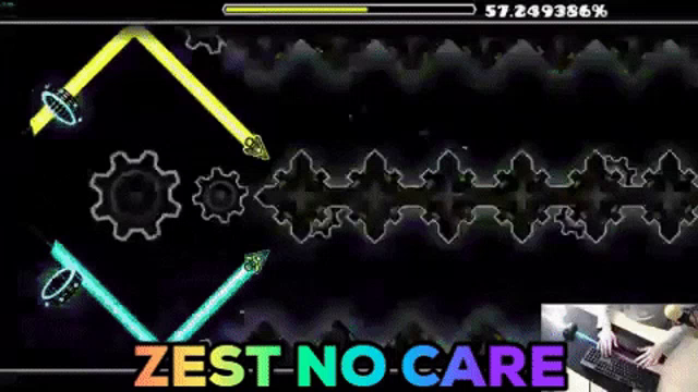 No Care Zest No Care Gif Nocare Zestnocare Geometrydash Discover Share Gifs