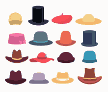 Hats Gifs Tenor - how to wear multiple hats on roblox