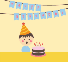 Birthday Boy Animation Gifs Tenor