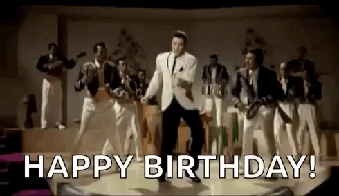 Happy Birthday Elvis Gifs Tenor