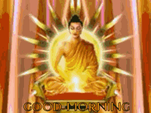Lord Buddha Good Morning GIF - LordBuddha GoodMorning GIFs