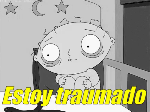 Stewie De Padre De Familia Traumatizado GIF - Traumado Trauma Traumatizado  - Discover & Share GIFs