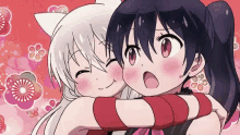 Featured image of post Anime Hugs Gif virutal hug sending loading anime anime hug hug anime love anime couple couple love anime gif gif adorable kawaii cute hearts huggle snuggle hugs anime and dragon age