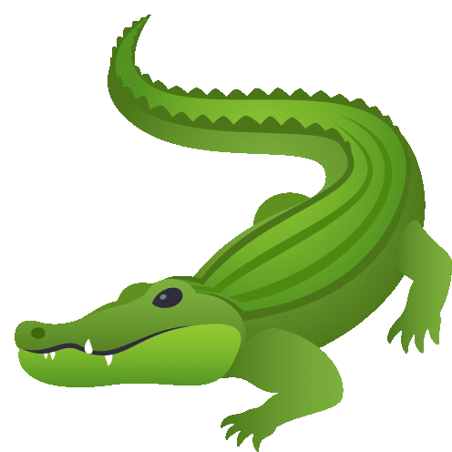 Crocodile Nature GIF - Crocodile Nature Joypixels - Discover & Share GIFs