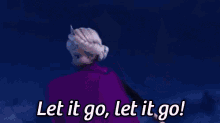 Let It Go - Frozen GIF - Frozen LetItGo Disney GIFs