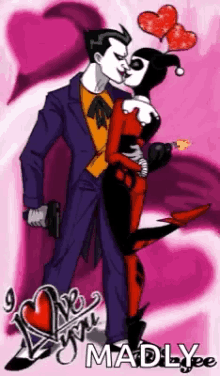 Harley Quinn And Joker Gifs Tenor