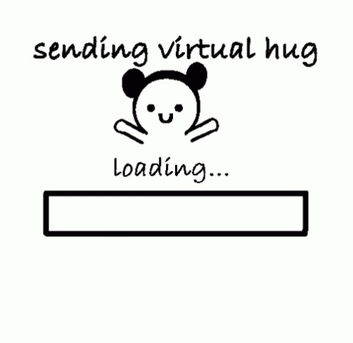 sending hug virtual