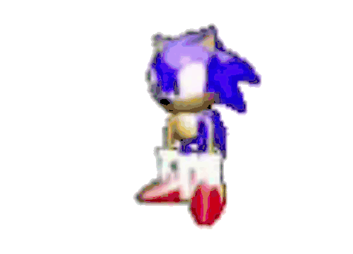 Sonic Dance GIF Sprite