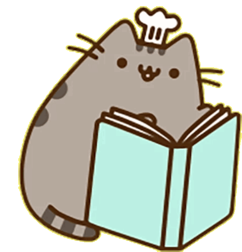 Pusheen Cookbook GIF - Pusheen Cookbook Baking - Discover & Share GIFs