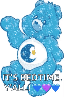 care bear with moon and star