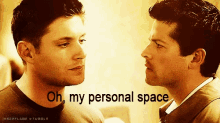 We talked about personal space before! supernatural stories