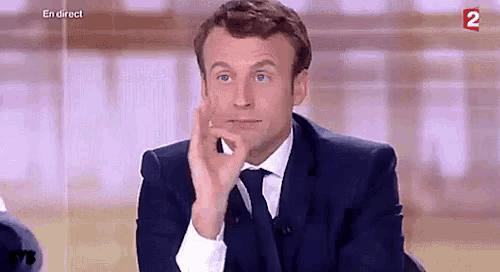 Image result for emmanuel macron gifs