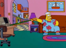 Homer Simpson Work GIF - HomerSimpson Work Fat GIFs