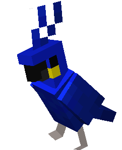 Minecraft Blue Gif Minecraft Blue Parrot Discover Share Gifs