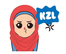 Gambar Kartun Muslimah Ngambek | Kumpulan Gambar Bagus