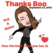 Thanks Boo Gifs Tenor