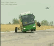 Funny Bus Crash GIF