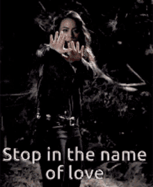 Stop In The Name Of Love Gifs Tenor