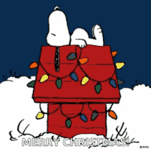 Snoopy Christmas Gifs Tenor