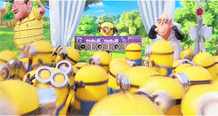 Minions Party GIF - Minions Despicableme Party - Discover & Share GIFs