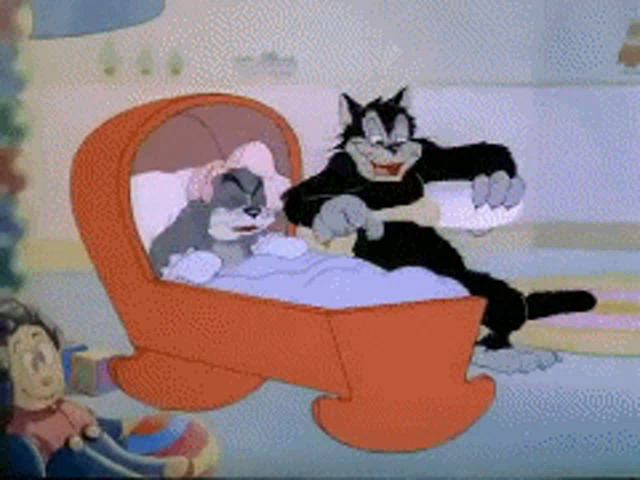 Tom And Jerry Baby Gif Tomandjerry Baby Nibbles Discover Share Gifs