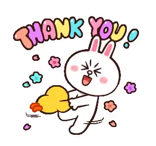 Animated Thank You GIF - Animated Thank You Cony - Discover & Share GIFs