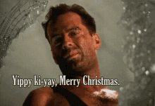 Die Hard Christmas Yippy GIF - DieHardChristmas Yippy Kiyay GIFs