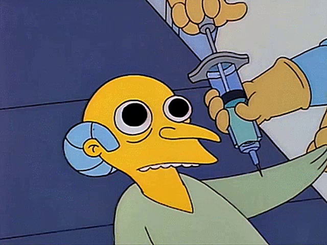 Mr Burns Meme Gif Mrburns Meme Syringe Discover Share Gifs