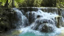havasupai waterfall gif